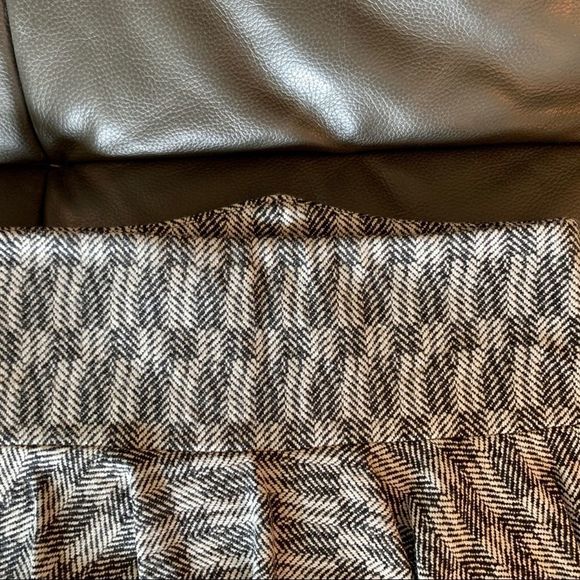 PINKO Herringbone Tweed Mini Skirt Size 10 Made in Italy - Picture 4 of 8